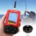 XJ-01 Wireless Fish Detector 125KHz Sonar Sensor From 2 to 120 inch Depth Locator Fishes Finder with 73 cm LCD Screen and Antenna Built-in Water Temperature Sensor