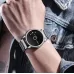 FNGEEN S230 Men Non-Pointer Quartz Watch Black Mash Black Steel