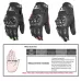 GHOST RACING GR-ST04 Motorcycle Gloves Anti-Fall Full Finger Riding Touch Gloves