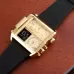 SKMEI 1391 Multifunctional Men Business Digital Watch 30m Waterproof Square Dial Wrist Watch with Leather Watchband