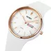 SKMEI 1747 Simple Bar scale Dial Silicone Strap Quartz Watch for Ladies