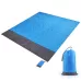 Polyester Waterproof Plaid Cloth Pocket Picnic Mat Outdoor Camping Beach Mat