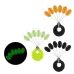 50 PCS/Set Wild Fishing Sports High-Elastic Space Bean Fishing Bait Fish Floating Tools Outdoor Fishing Tackle Accessories
