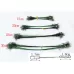 20 PCS Luya Front Wire With Pin Wire Anti-bite Wire