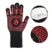 1 Pair High Temperature Resistant Silicone BBQ Gloves Anti-Scalding Gloves