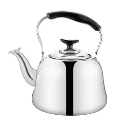 1L Stainless Steel Whistle Kettle for Induction Cooker Home Classical Piano Sound Singing Pot without Magnetic Heat