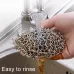 Stainless Steel Square Cast Iron Cleaner Pot Brush Scrubber Home Cookware Kitchen Cleaning Tool