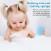 Baby Shower Spa Bath Square Sponge Body Cleaning Scrub Green