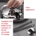 304 Stainless Steel Ice Bucket Double-Layer Hollow Bar Beer Wine Barrel With Ice Clip