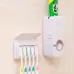 Automatic Toothpaste Dispenser With Toothbrush Holder