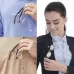 Magnetic Glasses Holder Magnetic Brooch Number Plate Headset Glasses Clip Colored Diamond