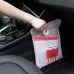 15 PCS Creative Cute Car Garbage Bag Paste-type Cleaning Bag for Car Interior Pink
