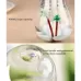 400ML Colorful Light Portable Bulb Shape Aromatherapy Air Purifier Humidifier for Home / Office / Car Gold