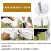 2 Sets Four Claw Hook Set Curtain Replacement Hook Silver