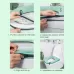 Washable Bathroom Toilet Seat Cover Warmer Soft Cushion Pad Closestool Lid Mat Household Products Green