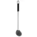 Long Handle Household Toilet Soft Rubber Toilet Cleaning Brush Black