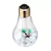 400ML Colorful Light Portable Bulb Shape Aromatherapy Air Purifier Humidifier for Home / Office / Car Gold