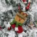 Christmas Socks Gift Bag Christmas Tree Pendant Decoration Socks Creative Christmas Gifts Elk
