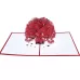 Three-Dimensional Maple Tree Greeting Card Birthday Card Red Maple Leaf 3d Card