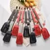 Stainless Steel Silicone Food Spatula Food Clip Barbecue Steak Clip Barbecue Baking Tool 9 Inch With Bracket Random Color Delivery