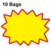WM-314 10bags 9x7cm Explosion Sticker Product Price Tag Supermarket Price Label