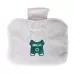0688 PVC Plush Hand Pluggable Water-filled Hot Water Bags Gray