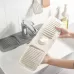 Faucet Silicone Draining Mat Anti-splash Kitchen Sink Non-slip Soap Mat Extra Large Deep Gray