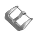 3 PCS Stainless Steel Brushed Pin Buckle Watch Accessories 24mm Steel Color