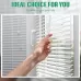 5PCS 12 Inch Blinds Acrylic Transparent Rod Move Light Rod With Hook Handle