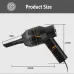HK-6019D Portable Household Car Handheld Mini USB Vacuum Cleaner Dust Collector Cleaning Tools Black
