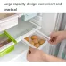 TM15010 Refrigerator Pull-Free Storage Box Drawer Egg Storage Freezer Box Pink