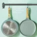 28cm Non-Adhesive Pan Cake Crust Omelette Breakfast Pancake Pan Green