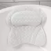 Machine Washable Mesh Cloth 3D Wave Bathtub Pillow Bathroom Bath Headrest
