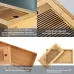Bamboo Tea Trays Kung Fu Tea Accessories Tea Tray Table With Drain Rack primary color