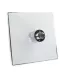 Square Temperature Sensor 3-Color Blue or Pink or Red LED Showerhead