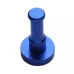 Color Personality Space Aluminum Round Hook Single Hook Kitchen Color Clothes Hook No Rust Dark Blue