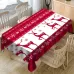 150x260cm Household Rectangular Tablecloth Christmas Dining Coffee Table Cloth Decoration  Christmas Elk