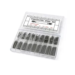 360 PCS / Box C016 8-25mm Stainless Steel Seamless Box Packing Spring Bar