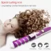 Hair Styling Tool Hair Curler Roller Spiral Curling Iron Pink