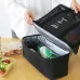 Portable Double Layer Mesh Sport Duffel Beach Picnic Shoulder Storage Bag Handbag Green