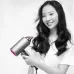 Mingge T1 T Style 1800W High-power Cold Hot Air Wind Fast Drying Folding Hair Dryer US Plug White