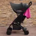 Stroller Sunshade Anti-Ultraviolet Stroller Shed Black Waterproof