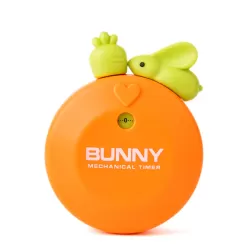 Rabbit 60 Minutes Mechanical Kitchen Cooking Count Down Alarm Timer Home Decorating Gadget Random Color Delivery
