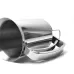 Handheld Stainless Steel Batter Dispenser Cupcake Batter Funnel Stirring Batter Separator
