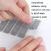 5pcs / Set ZX017 Screen Window Self-adhesive Drain Hole Mosquito Sticker Black