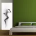 2 PCS/Set Silhouette Door Art Decor Home Creative DIY 3D Door Stickers Pattern for Wall Room Home Door Decor Decoration