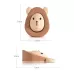 Cartoon Silicone Door Stopper Anti-Collision Door Blocker Coffee