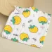 5 PCS Six-Layer Gauze Cotton Baby Square Handkerchief Saliva Towel Styles Random Delivery