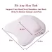 Machine Washable Mesh Cloth 3D Wave Bathtub Pillow Bathroom Bath Headrest