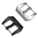 3 PCS Stainless Steel Brushed Pin Buckle Watch Accessories 24mm Steel Color